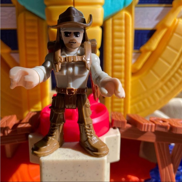 Fisher Price Imaginext Serpent Strike Pyramid Egyptian Playset & Figures Lot - Picture 7 of 10